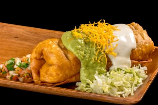 Order Chimichanga Tostada food online from Filibertos Mexican Food store, Glendale on bringmethat.com