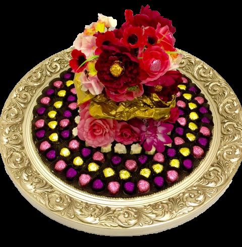 Order Truffles & Roses Gourmet Centerpiece food online from Twisted Gourmet Chocolates store, Passaic on bringmethat.com