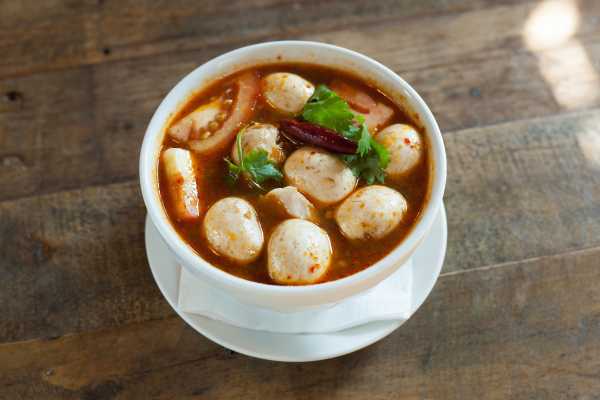 Order Tom Yum Soup food online from Thai Canteen store, Sacramento on bringmethat.com