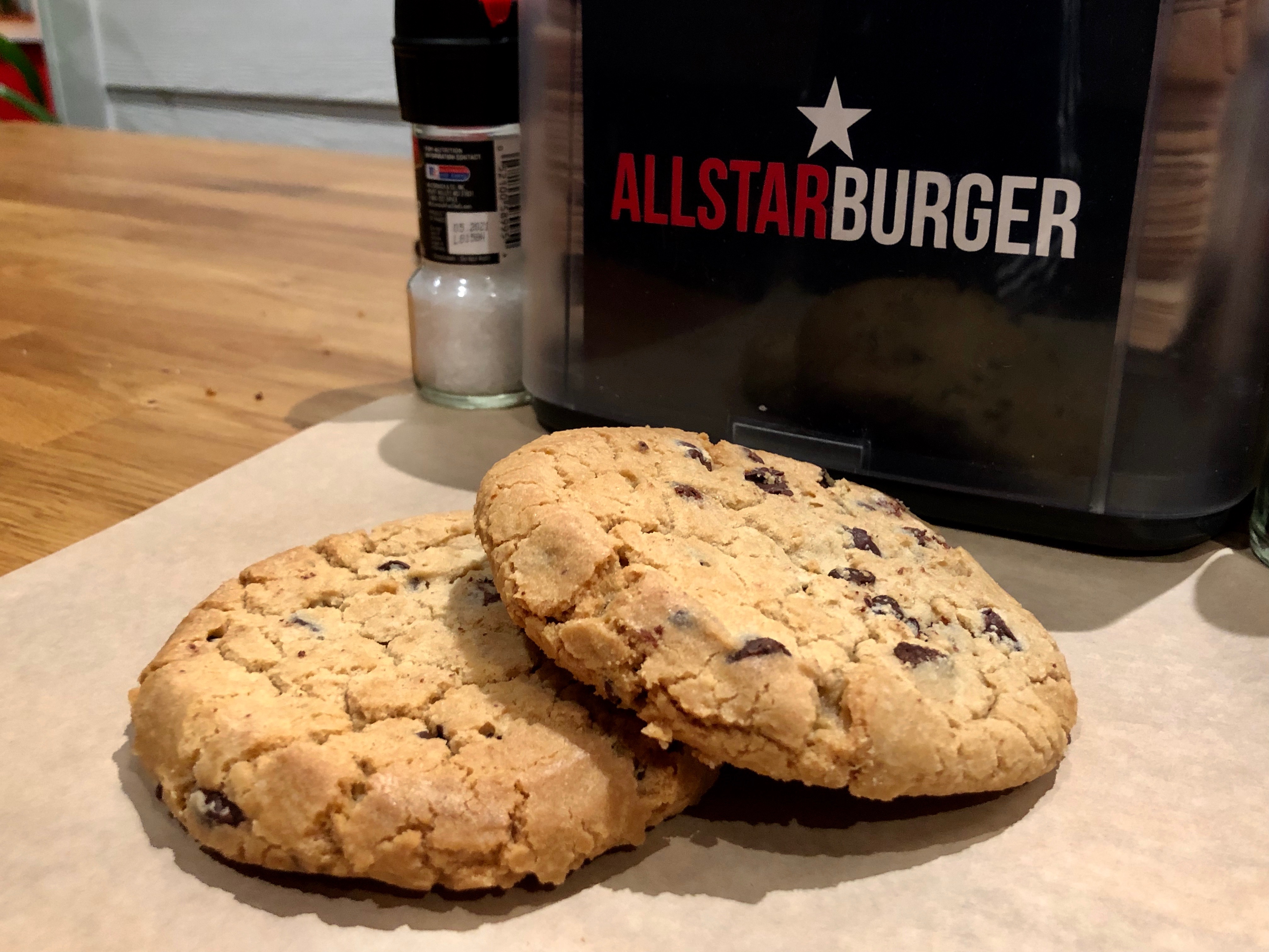 Order Chocolate Chip Cookie food online from All Star Burger store, Bee Cave on bringmethat.com