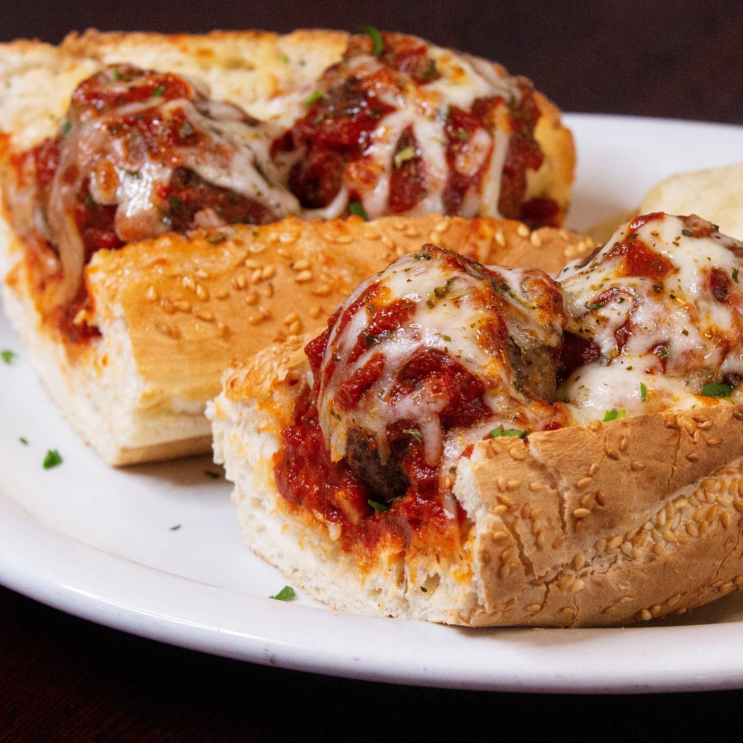 Order 4. Old World Meatball Sub Sandwich food online from Streets Of New York store, Scottsdale on bringmethat.com