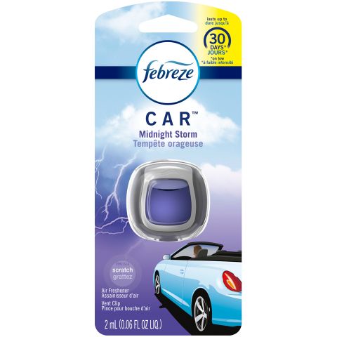 Order Febreze Car Freshener Clip Midnight Storm food online from 7-Eleven store, Pittsburgh on bringmethat.com