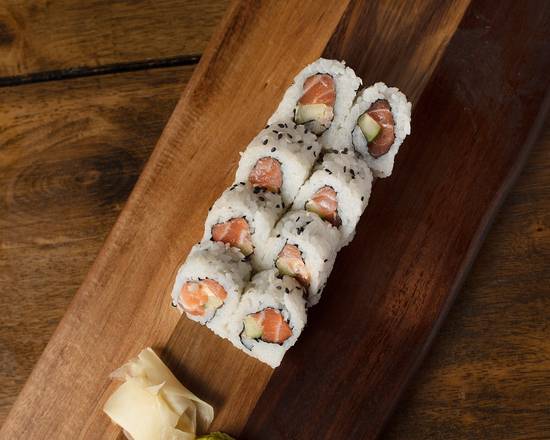 Order *Spicy Salmon Roll food online from Fuku Sushi store, San Diego on bringmethat.com