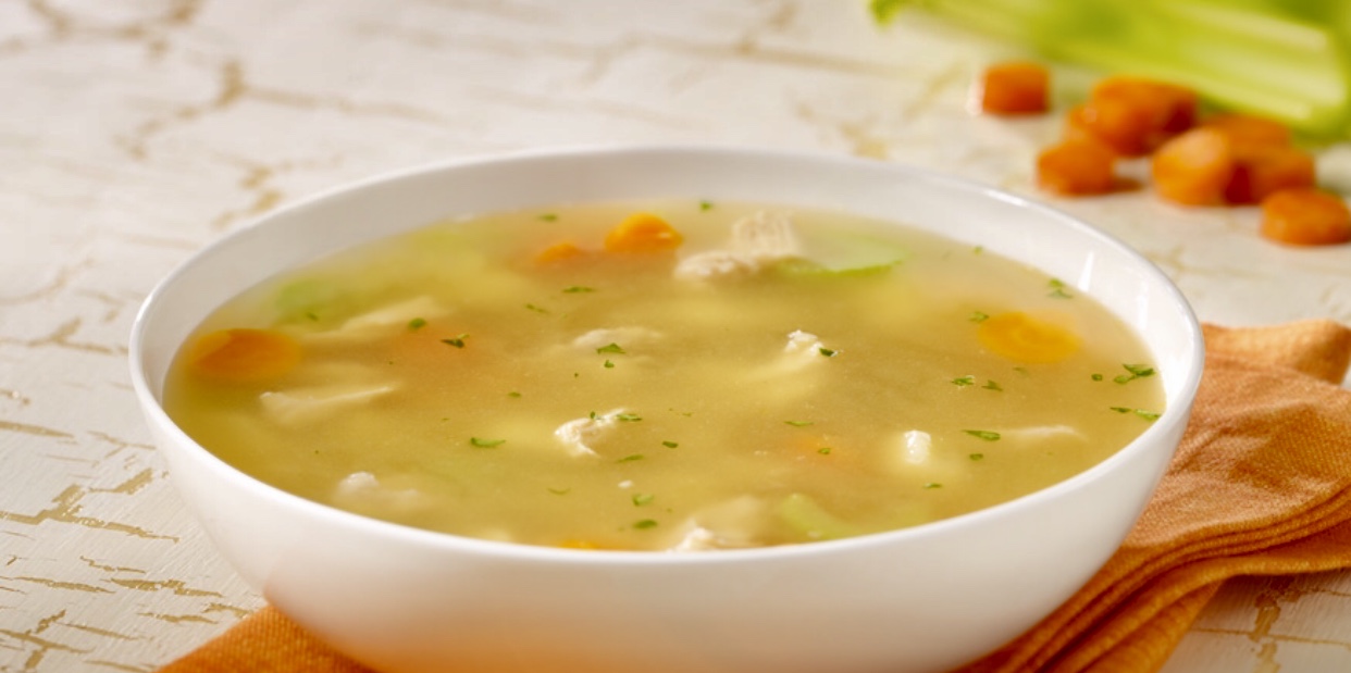 Order Chicken, Rice and Vegetables Soup food online from Brothers Pizza & Fried Chicken store, Haverhill on bringmethat.com