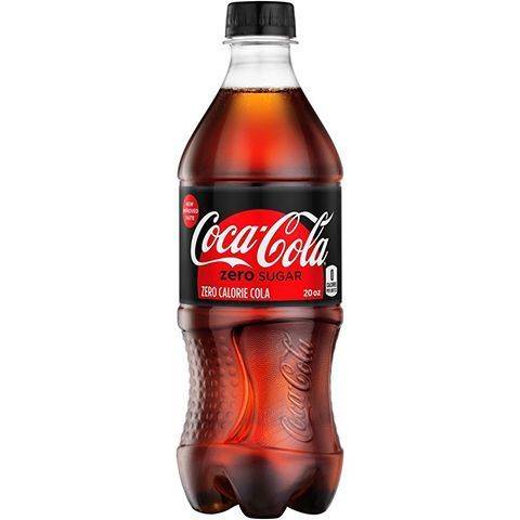 Order Coke Zero 20oz food online from Brews And Bites store, Irving on bringmethat.com