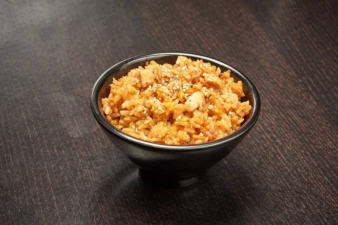 Order "RA"CKIN' SPICY CHICKEN RICE (Serves 1) food online from RA Sushi store, Leawood on bringmethat.com