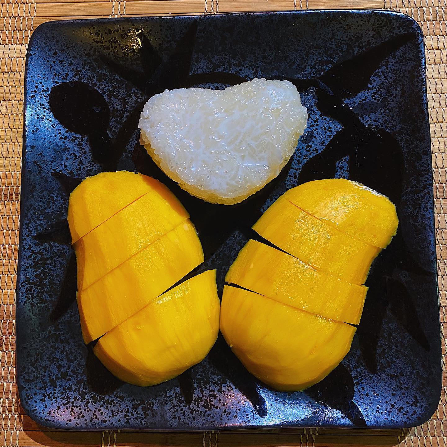 Order Mango with Sticky Rice food online from Wanya Thai Restaurant store, Canyon Country on bringmethat.com