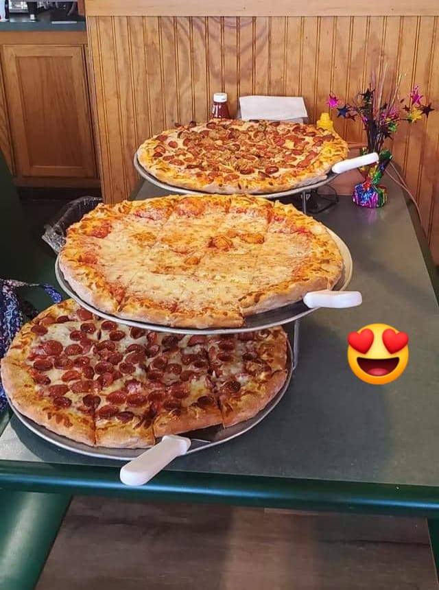 Order Large Cheese Pizza + 1 Order Boneless Wings+ 2 Liter food online from Dj Pizzeria store, Spencerport on bringmethat.com