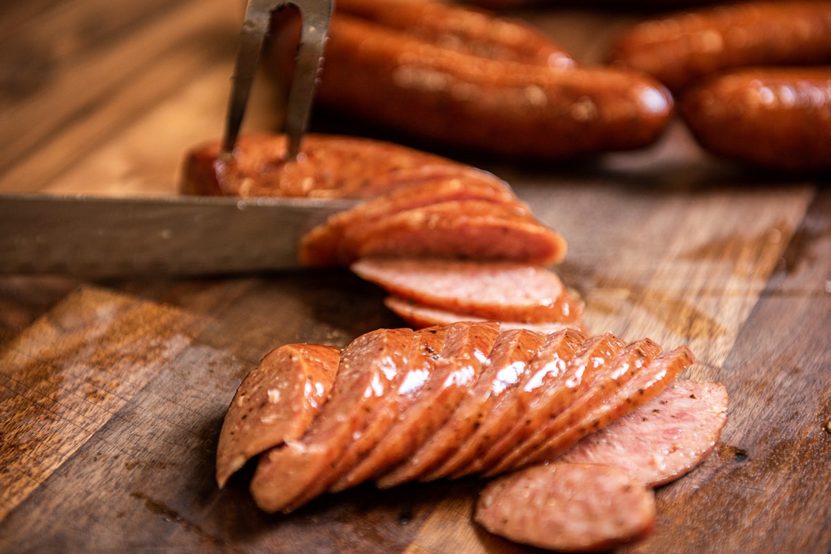 Order Sausage food online from Smokey Mo's Bbq store, Austin on bringmethat.com