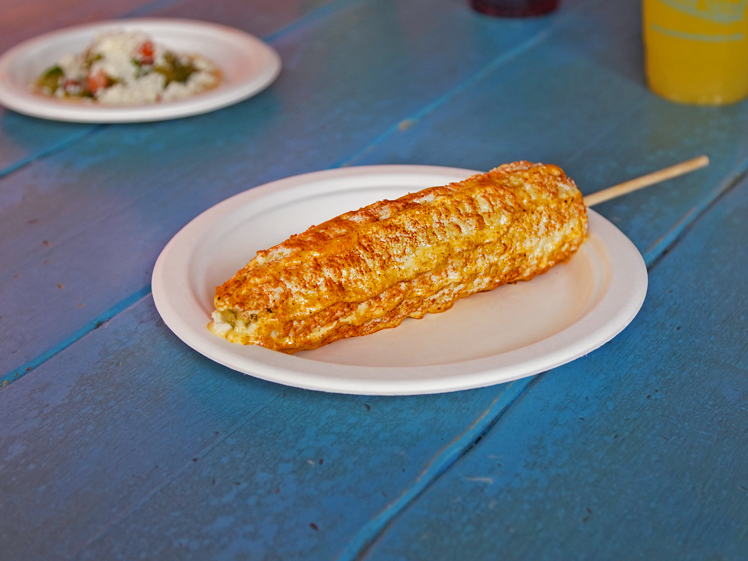 Order Mexican Corn on The Cob food online from Pinches Tacos store, Las Vegas on bringmethat.com