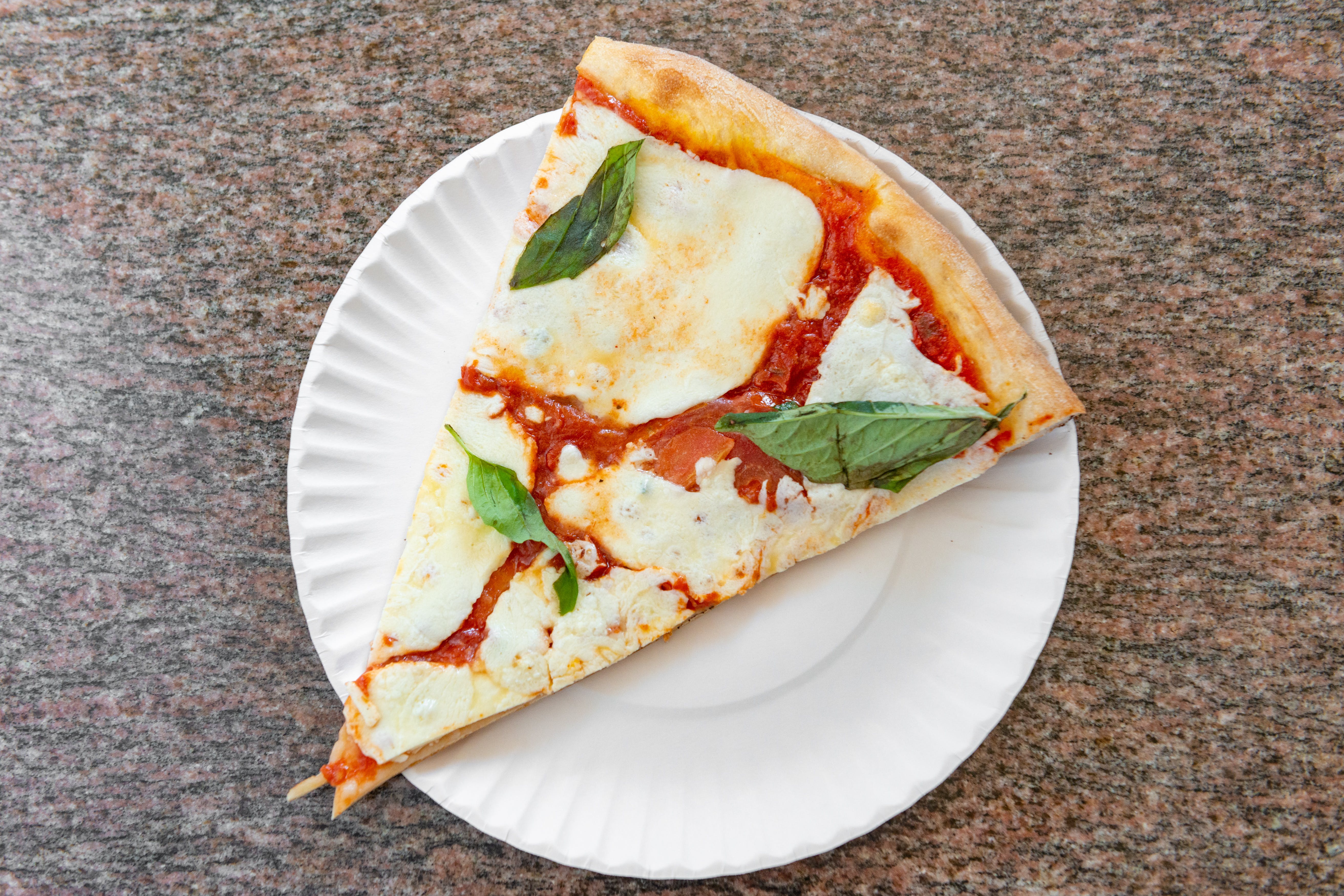 Order Margarita Caprese Pizza - Large 18'' (8 Slices) food online from Giardini Pizza store, Brooklyn on bringmethat.com