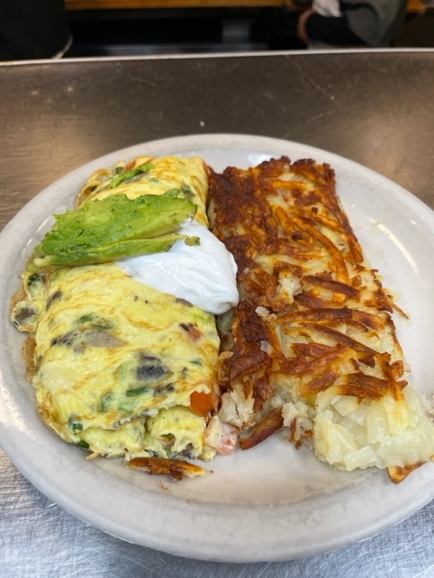 Order California Omelette* food online from Bills Cafe store, San Jose on bringmethat.com