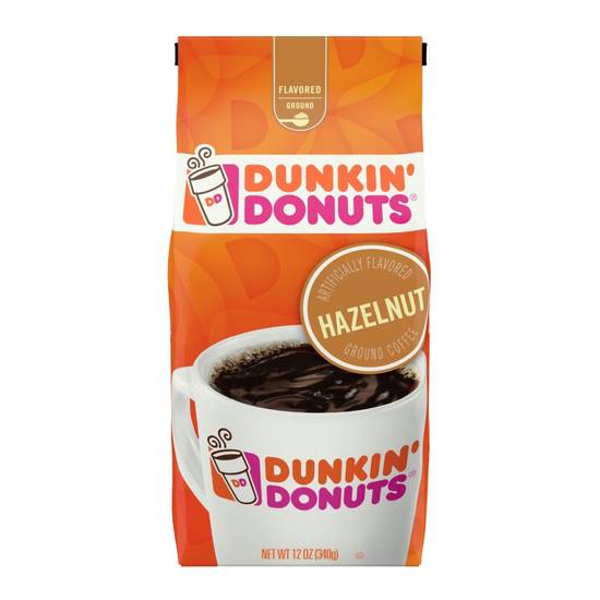 Order Dunkin' Hazelnut Ground Coffee, 12 OZ food online from Cvs store, SPANISH FORT on bringmethat.com