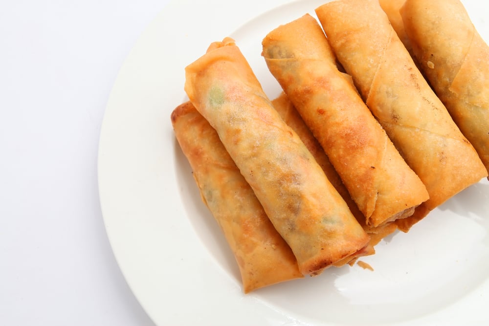 Order Egg Roll food online from Wings & Tings store, Marietta on bringmethat.com