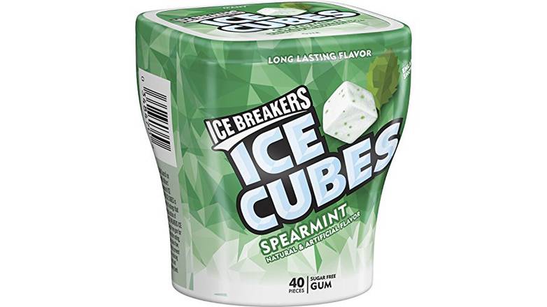 Order Ice Breakers Ice Cubes Sugar Free Spearmint Gum - 40 Count food online from Shell Rock Spring store, Bel Air on bringmethat.com