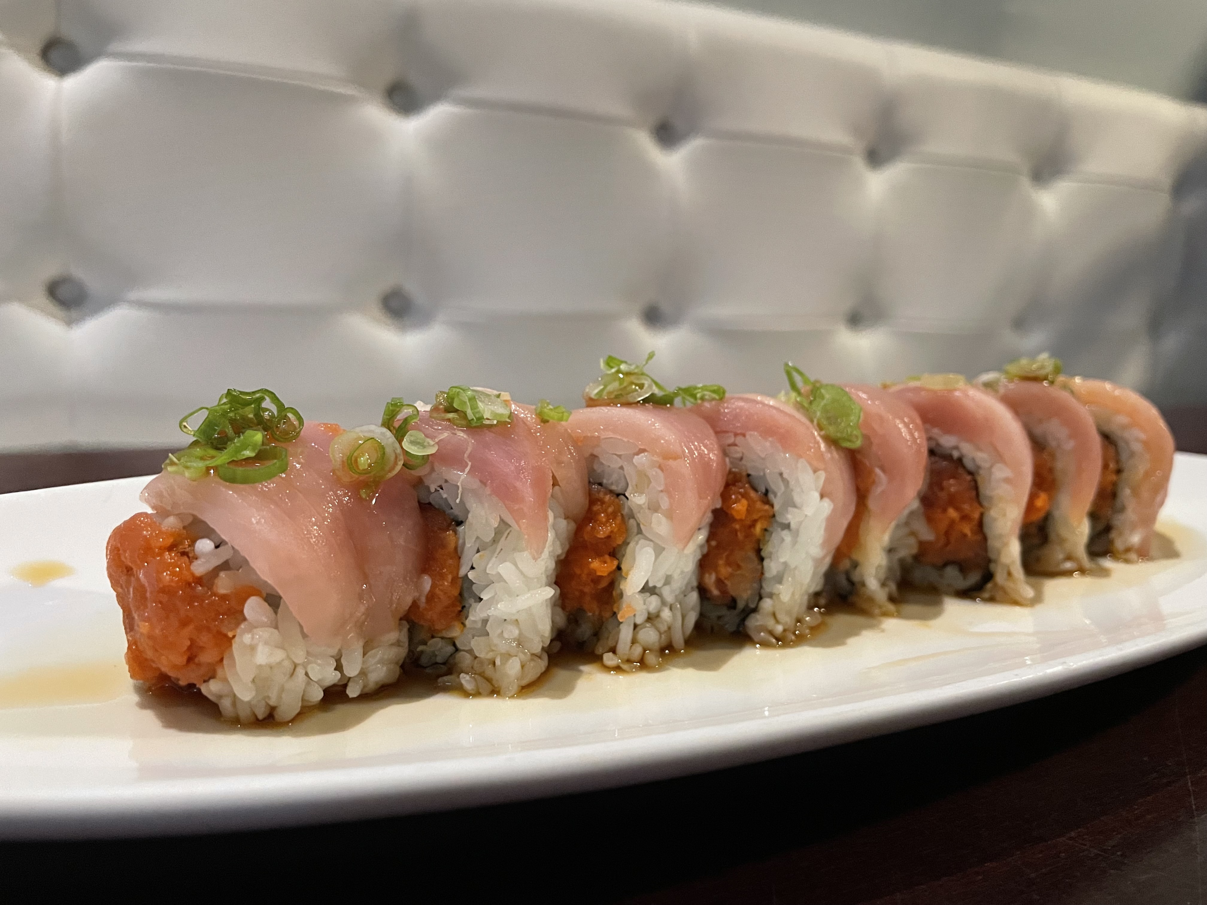 Order Kamikaze Roll food online from Skybay Sushi store, Costa Mesa on bringmethat.com