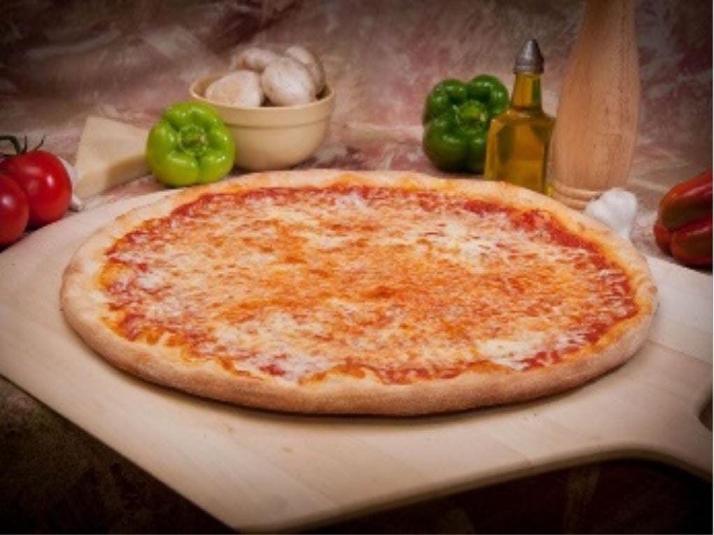 Order Cheese Pizza - Small 12'' (6 Slices) food online from Italian Village Pizza store, Canonsburg on bringmethat.com