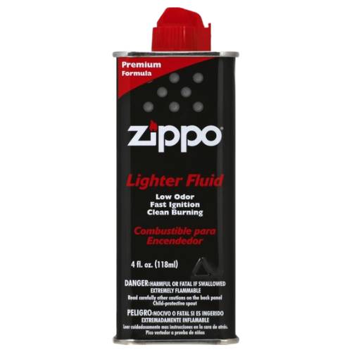 Order Zippo Lighter Fluid - 4oz/Single food online from Bottle Shop & Spirits store, Los Alamitos on bringmethat.com