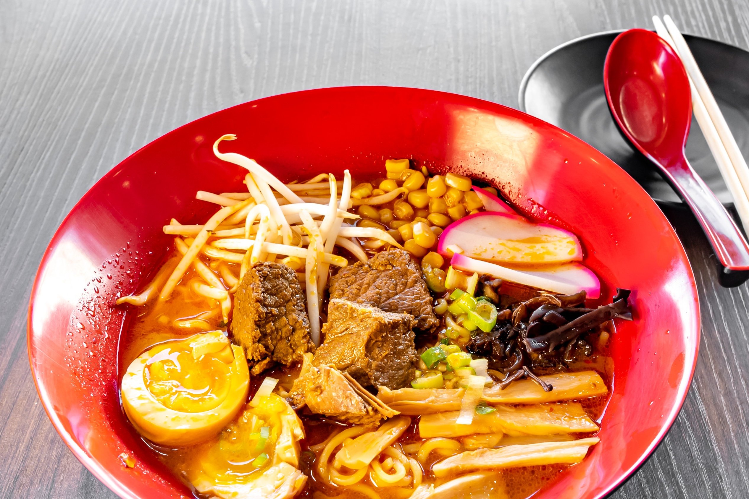 Order Spicy Beef Ramen food online from Nora Asian Fresh store, Tempe on bringmethat.com