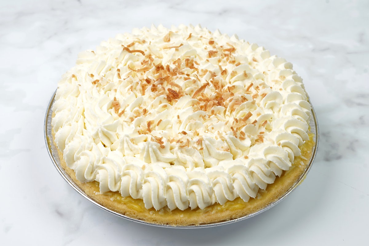 Order Coconut Cream food online from Polly's Pies Restaurant & Bakery store, Norco on bringmethat.com