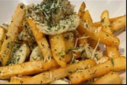 Order 18. Jordan's Tato Lover - Truffle Garlic Fries food online from Cafe Gunul 2 store, Rowland Heights on bringmethat.com