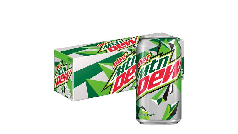 Order Diet Mountain Dew Cans- Pack Of 12 food online from Red Roof Market store, Lafollette on bringmethat.com