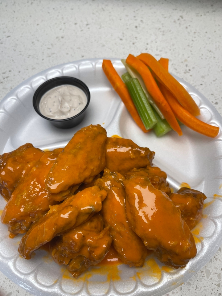 Order Just 10 Wings food online from Flip-a-Lo's store, Charlotte on bringmethat.com