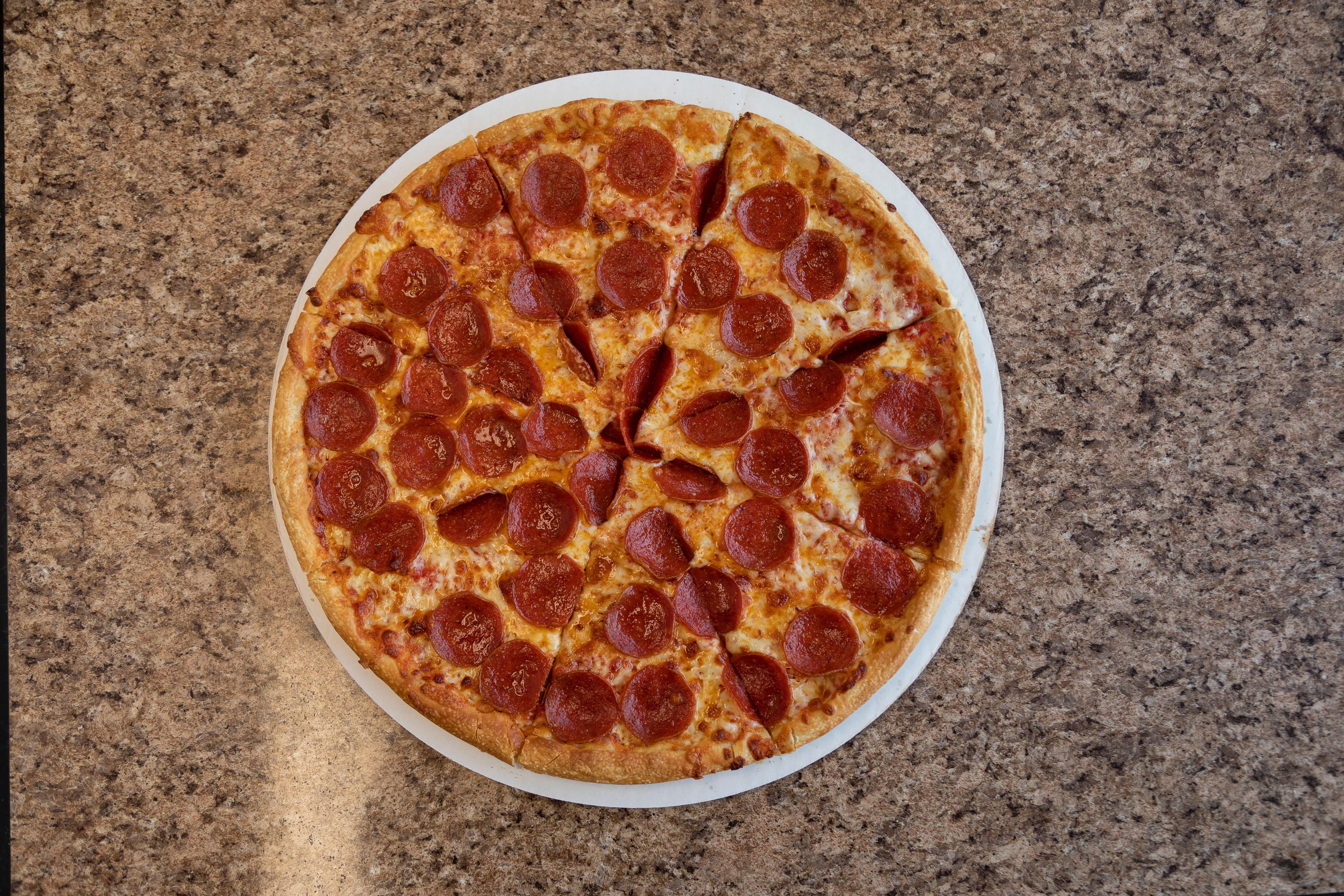 Order Pepperoni Pizza - Small food online from Brothers Roast Beef & Pizza store, Abington on bringmethat.com