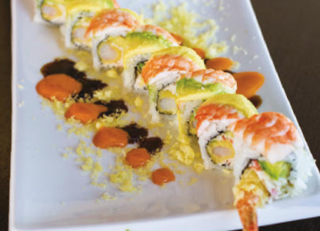 Order Tiger Roll food online from Niko Niko Sushi store, West Hollywood on bringmethat.com