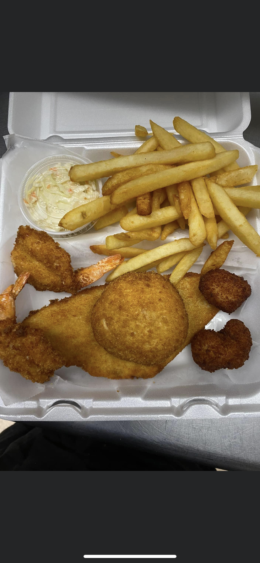 Order Seafood Combo Platter food online from Mr Wings Pizza & Grill store, Philadelphia on bringmethat.com
