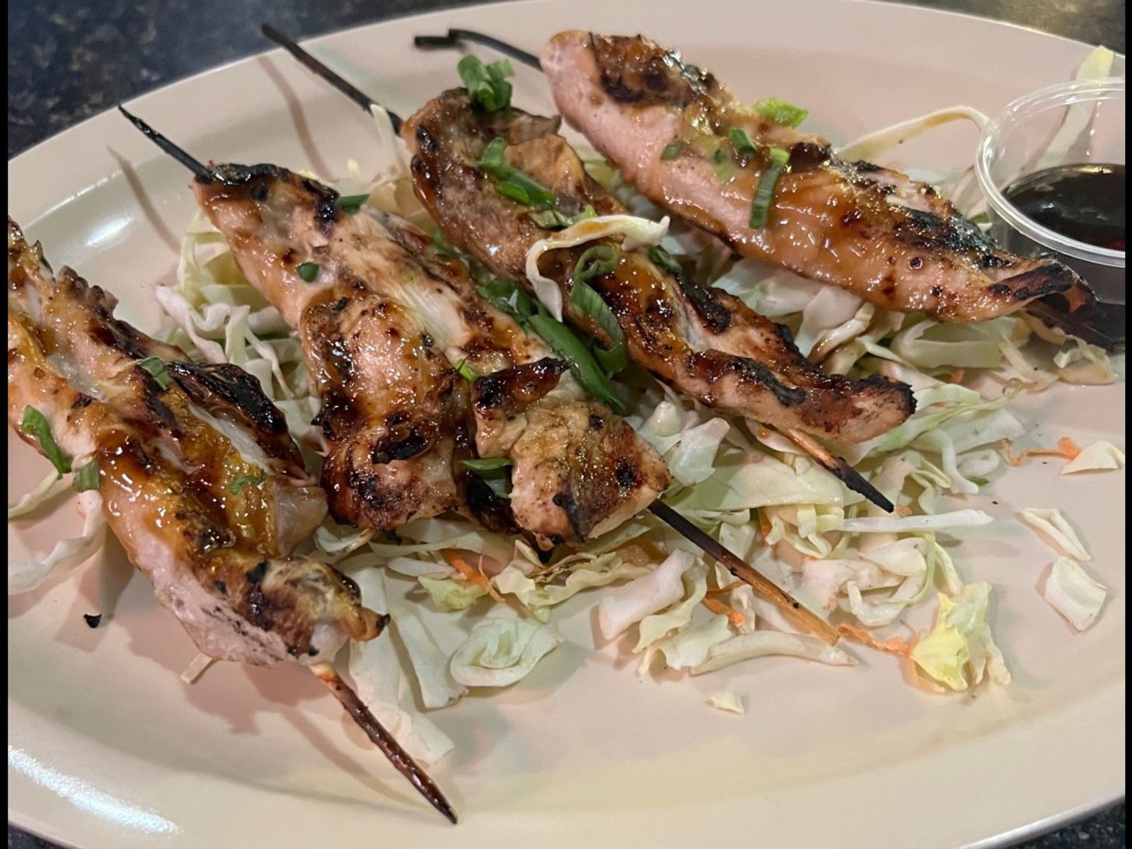 Order Glazed Chicken Skewers food online from High 5 Grille store, Tucson on bringmethat.com