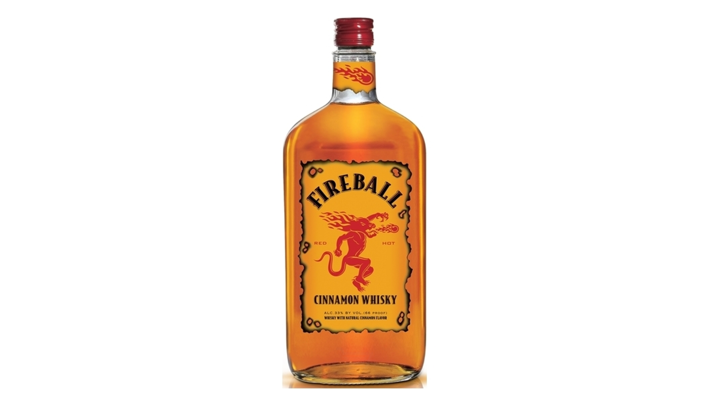 Order ⚡ Fireball Cinnamon Whiskey | 750mL *SPECIAL* ⚡ food online from Ross Liquor store, Sylmar on bringmethat.com