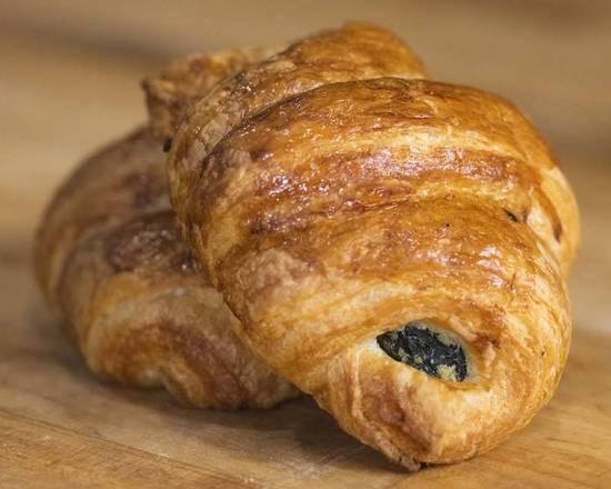Order Spinach & Feta Croissant food online from Give Thanks Bakery store, Detroit on bringmethat.com