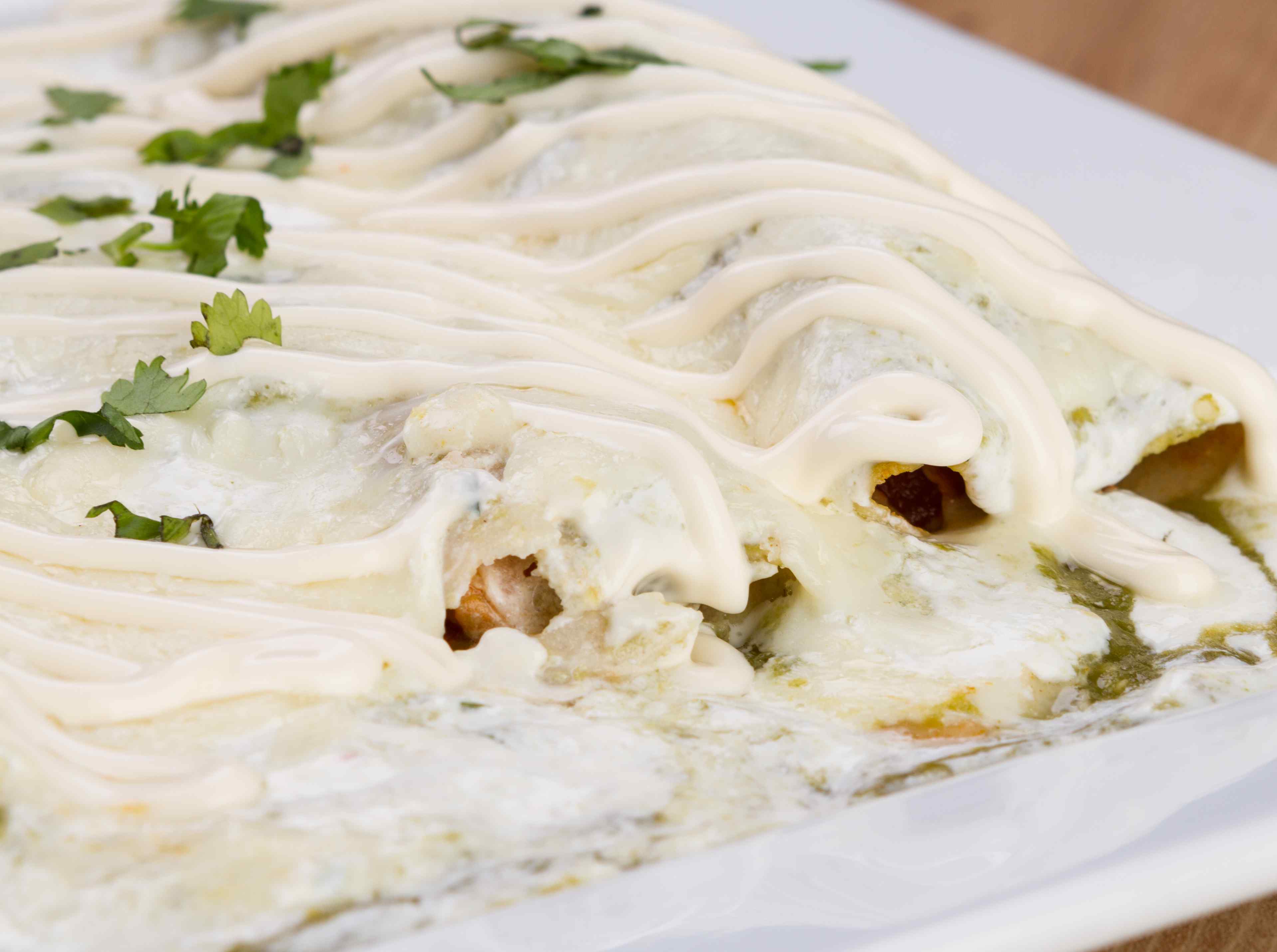 Order Enchiladas Suizas food online from Taqueria Mexico store, Hoover on bringmethat.com