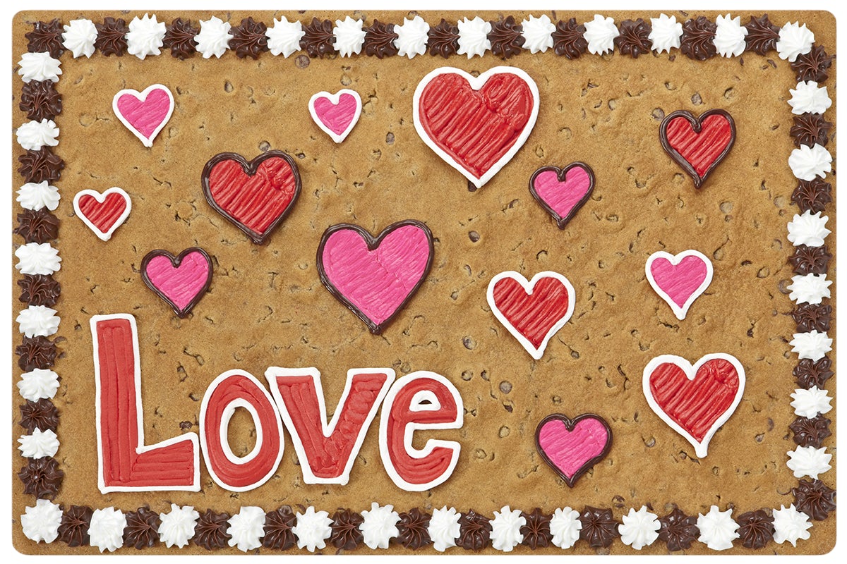 Order Love Hearts - HV2038 food online from Great American Cookies - Bel Air Mall store, Mobile on bringmethat.com