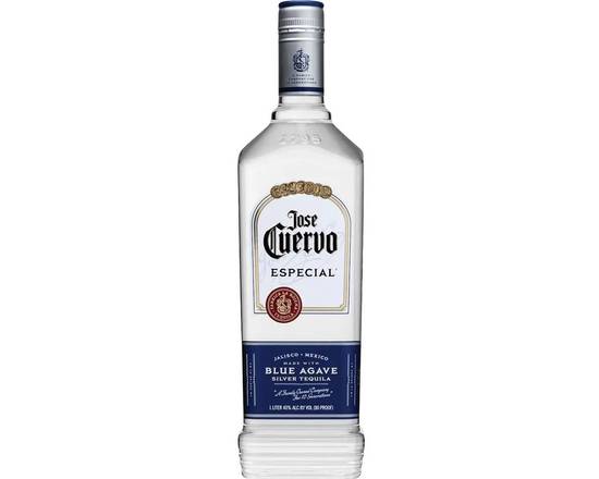Order Jose Cuervo Silver, 1000 mL tequila (40.0% ABV) food online from Brothers Wine & Liquor store, Copiague on bringmethat.com