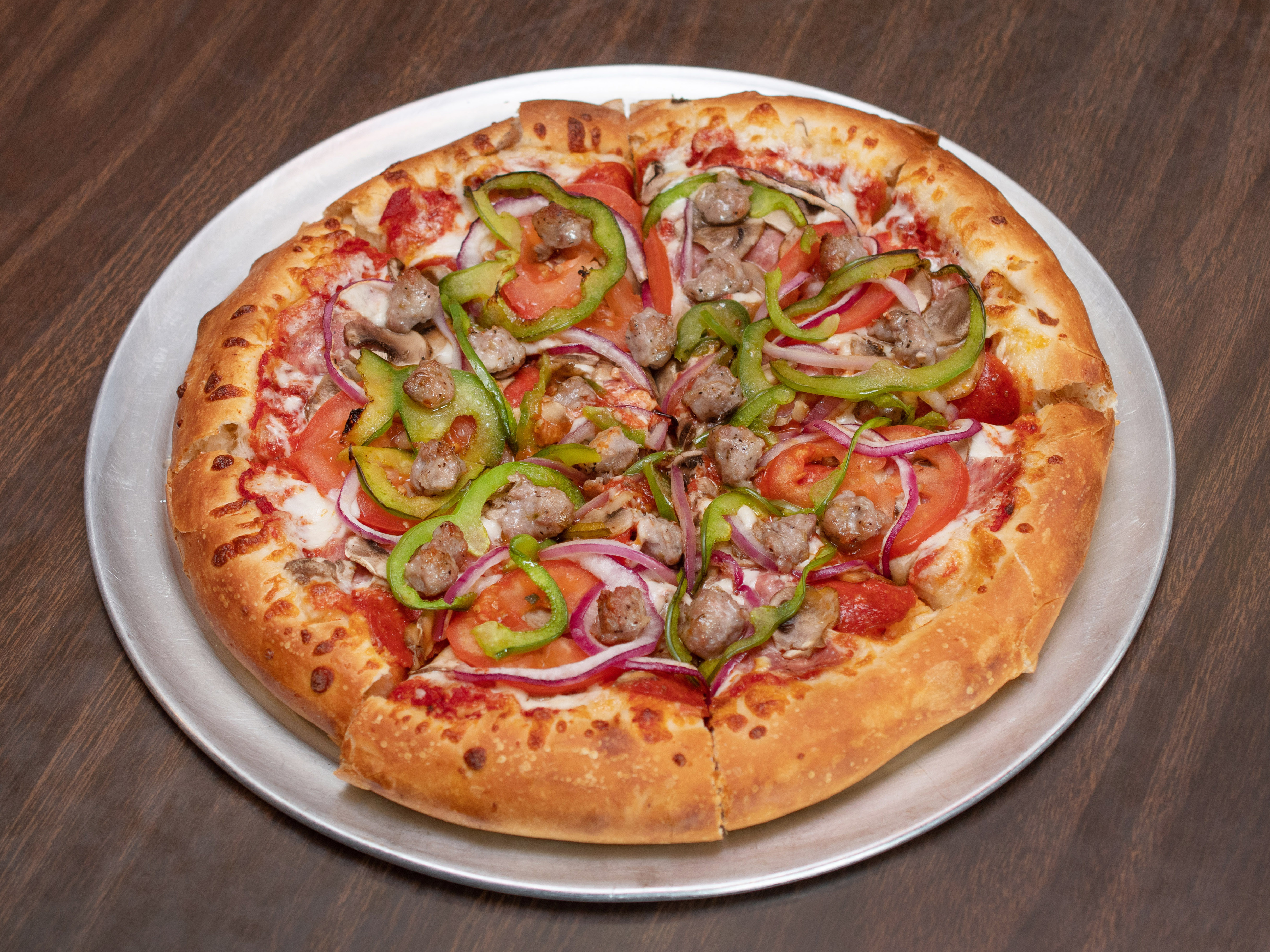 Order 1. J.J.s Special Pizza  food online from JJs Pie Co store, Reno on bringmethat.com