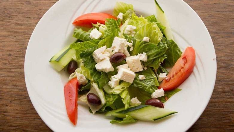 Order Greek Salad food online from Sultana Mediterranean store, Menlo Park on bringmethat.com