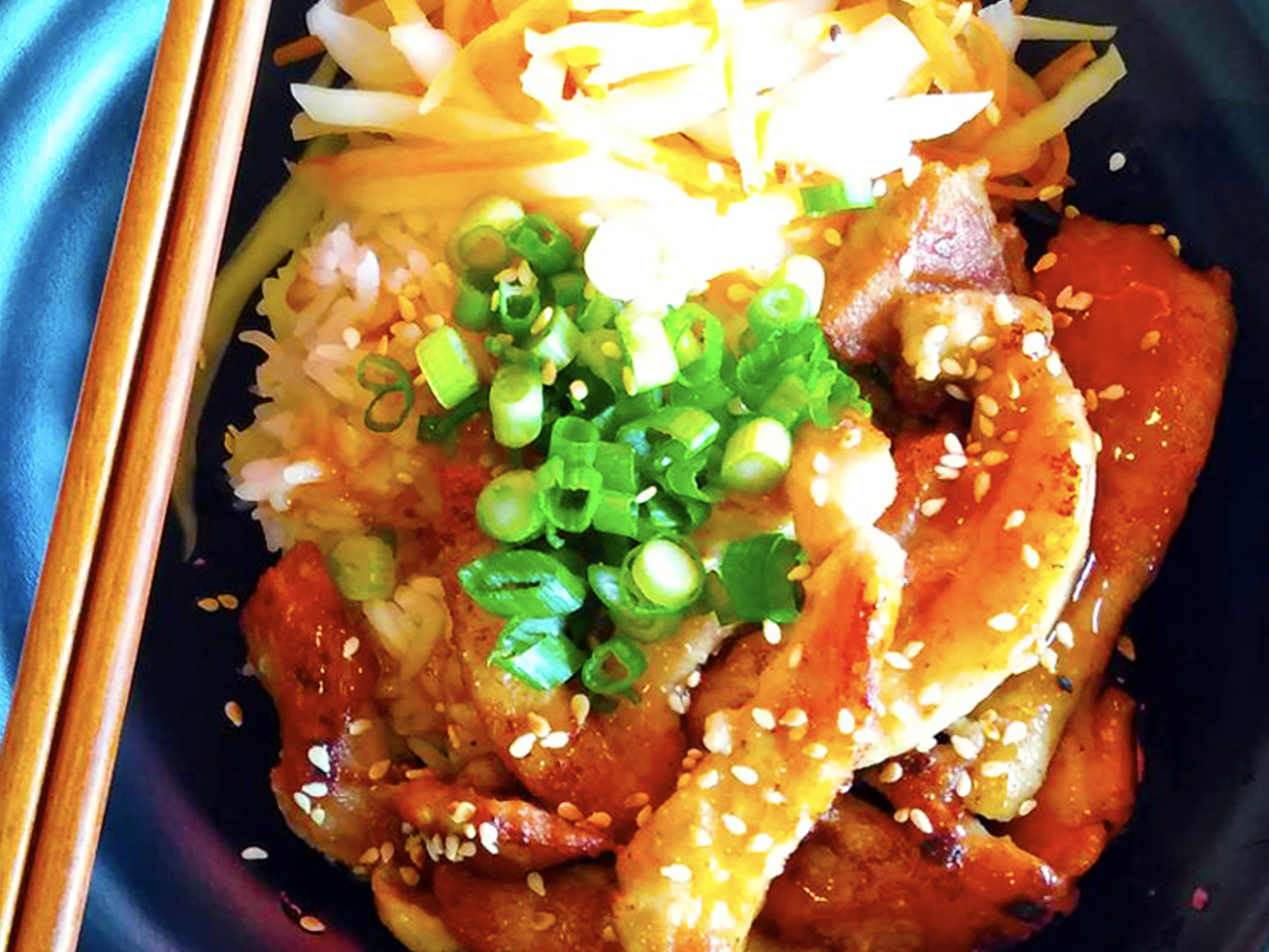 Order C1. Teriyaki Rice food online from Mojo Ramen store, Brookline on bringmethat.com