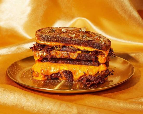Order Blinged Out Brisket Grilled Cheese food online from Jinky Cafe store, Sherman Oaks on bringmethat.com