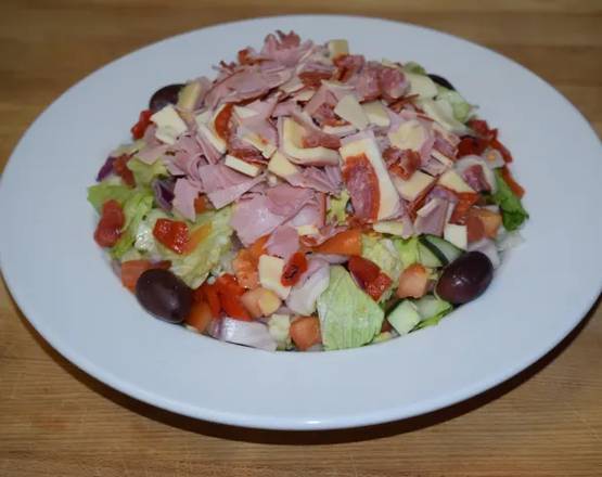 Order Chopped Antipasto Salad food online from Cuzino Family Kitchen store, Middletown on bringmethat.com