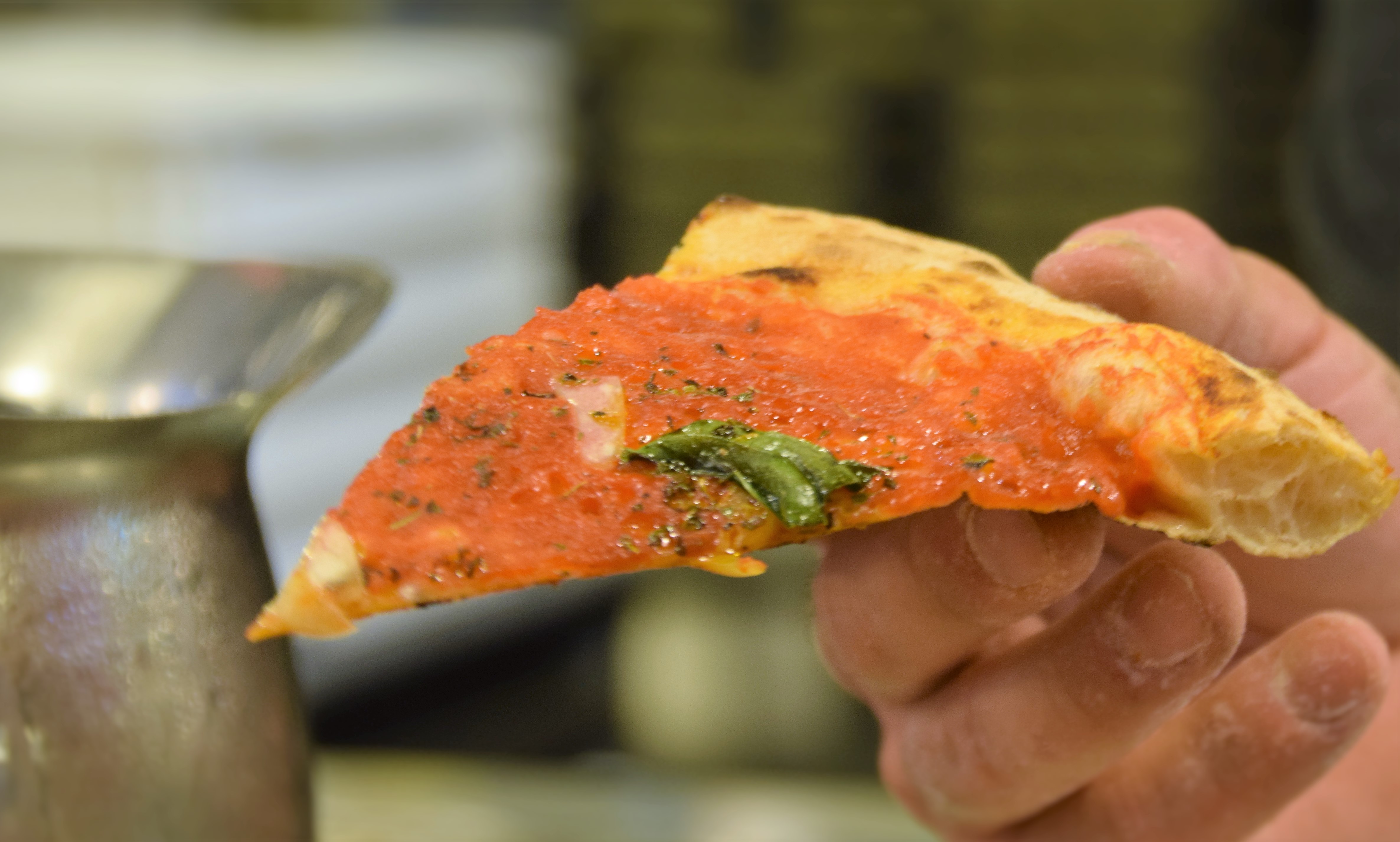 Order Marinara Pizza food online from Olio Wood Fire Pizzeria store, Los Angeles on bringmethat.com