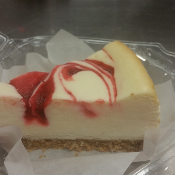 Order Strawberry Swirl Cheesecake food online from Hong Kong Delights store, Oakland on bringmethat.com
