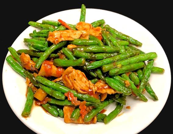 Order Chicken String Bean food online from Soul of China store, La Quinta on bringmethat.com