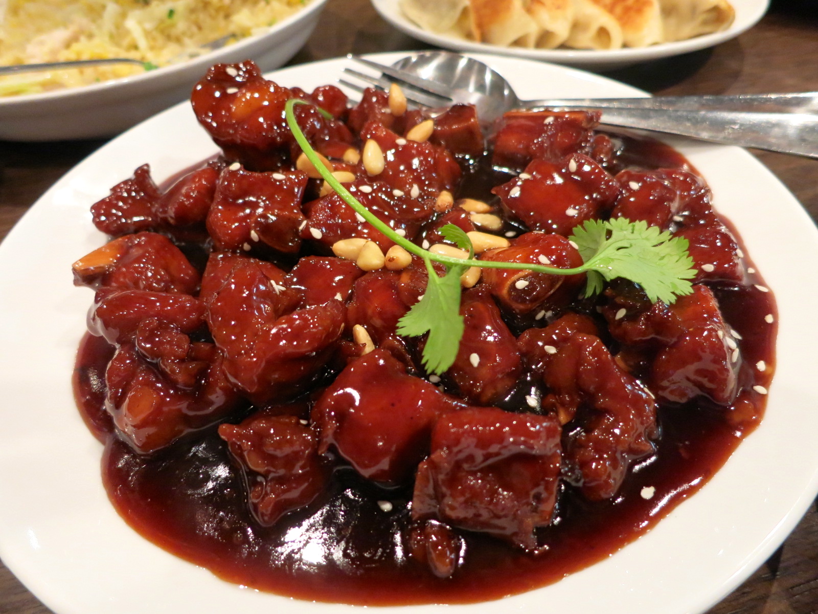 Order 47.Sweet &Sour pork Ribs food online from China First store, Seattle on bringmethat.com