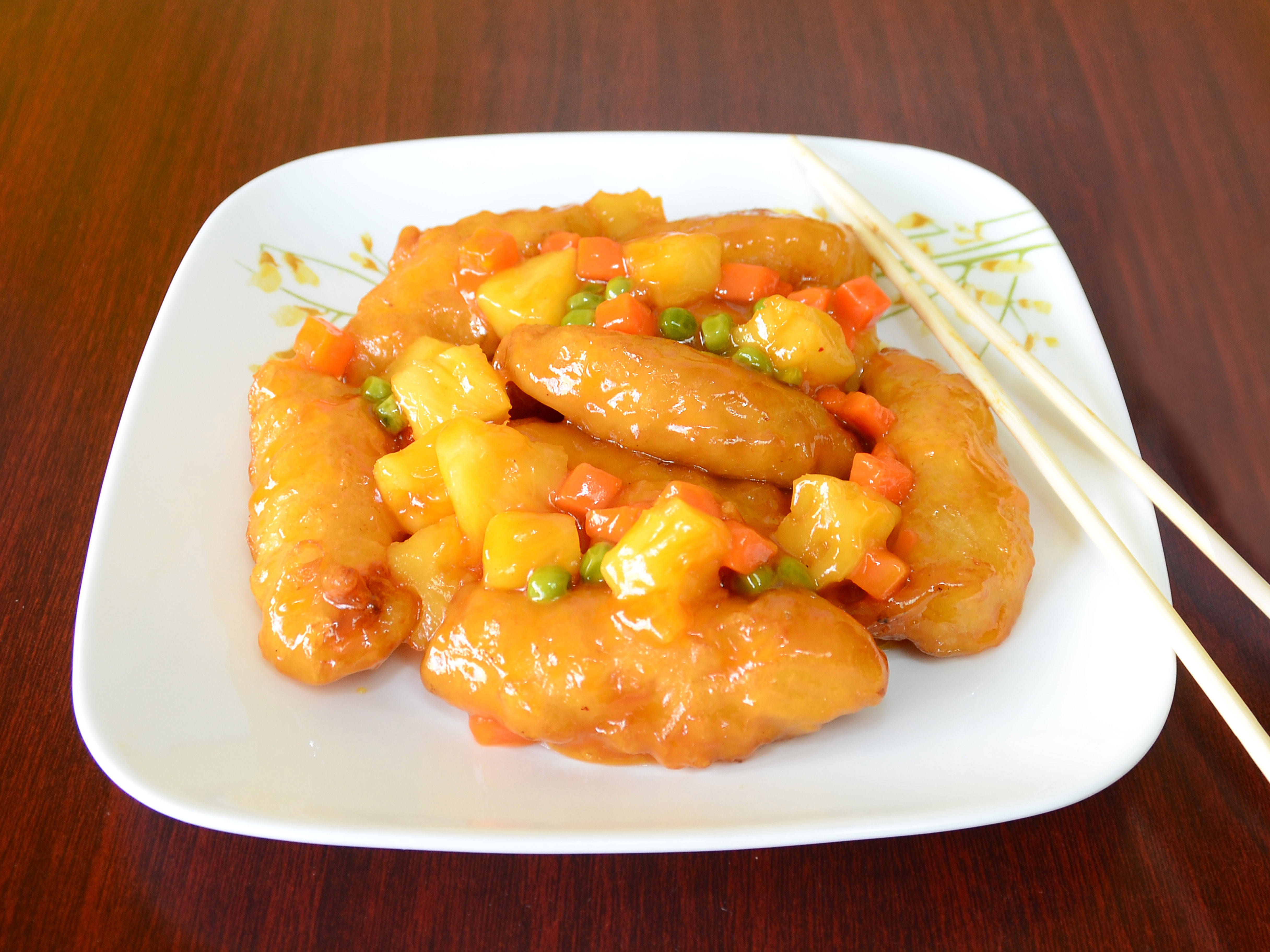 Order Sweet and Sour Chicken food online from Hong KONG Express store, Chicago on bringmethat.com