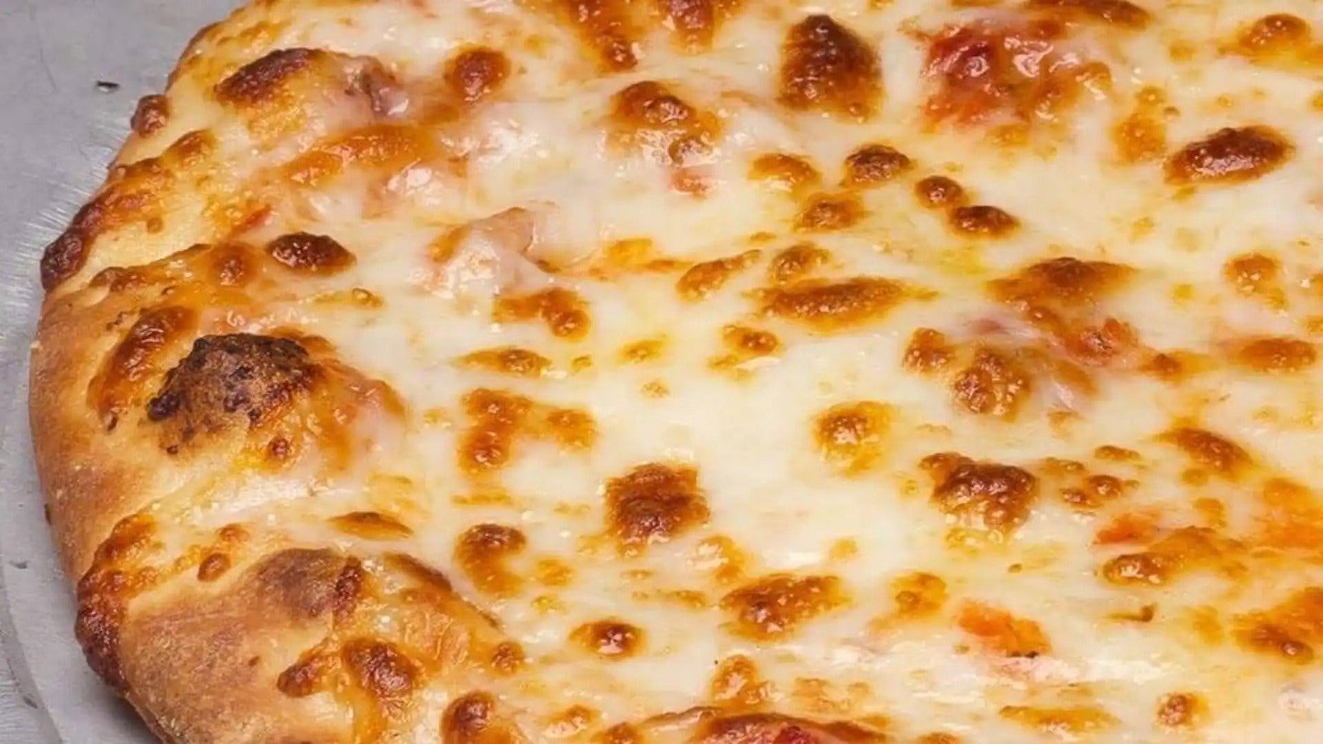 Order Cheese Pizza - Small 8" (4 Slices) food online from Bucceto's store, Bloomington on bringmethat.com