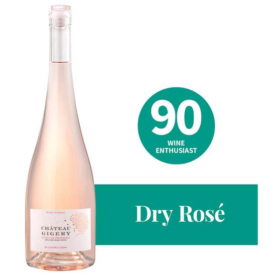 Order Chateau Gigery Cotes de Provence Rose - 750ml food online from Total Wine & More store, Palm Desert on bringmethat.com