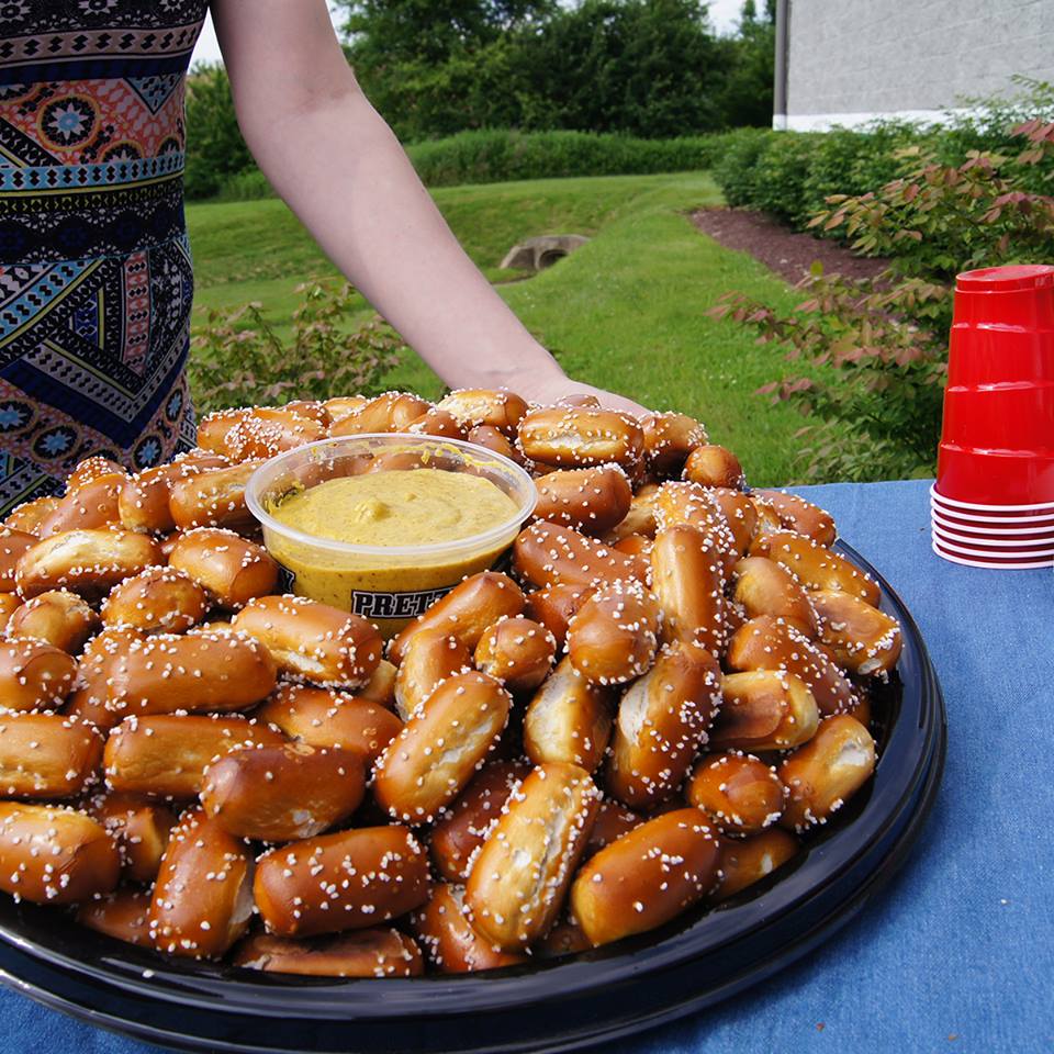 Order Rivet Party Tray (Large) food online from Philly Pretzel Factory State College, PA store, State College on bringmethat.com