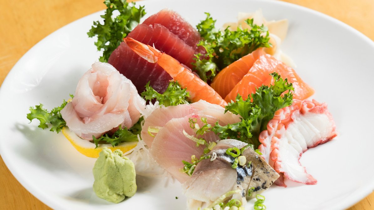 Order Sashimi Deluxe food online from Yama store, New York on bringmethat.com